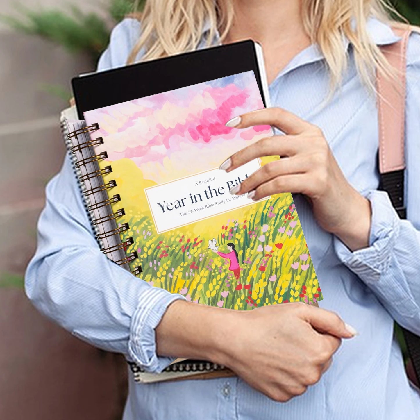 "A Beautiful Year In The Bible" 52-Week Christian Devotional Journal & Scripture Reading Plan