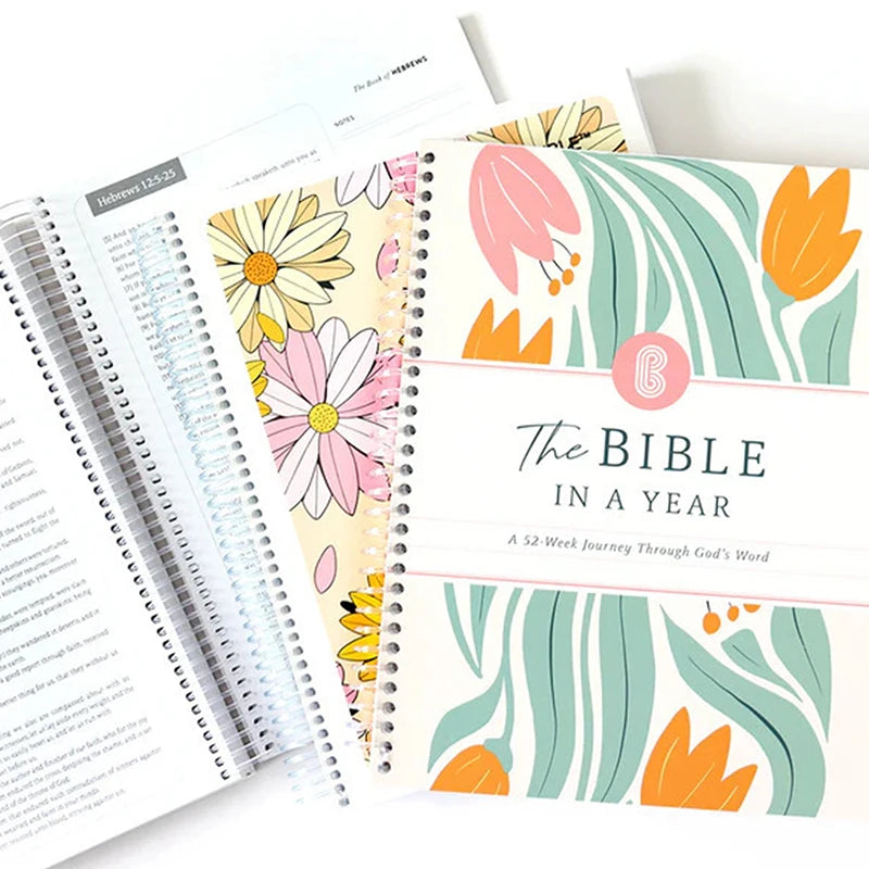 "The Bible in a Year" 52-Week Daily Devotional Journal & Scripture Reading Plan
