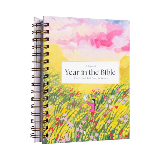 "A Beautiful Year In The Bible" 52-Week Christian Devotional Journal & Scripture Reading Plan